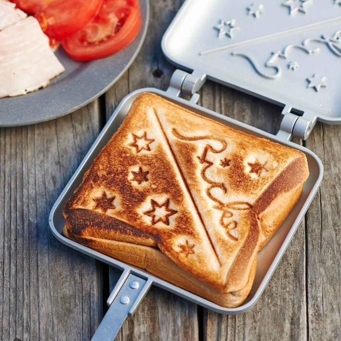 リッケのホットサンドメーカーで作ったホットサンド