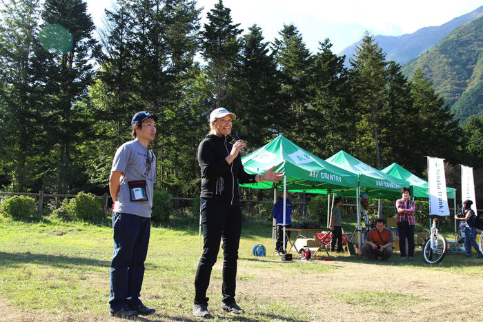 HILLEBERG ROUND UP 2016の開会式の様子