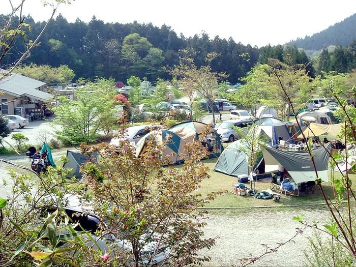 那須たかはらオートキャンプ場の様子