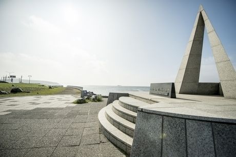 稚内、宗谷岬の様子