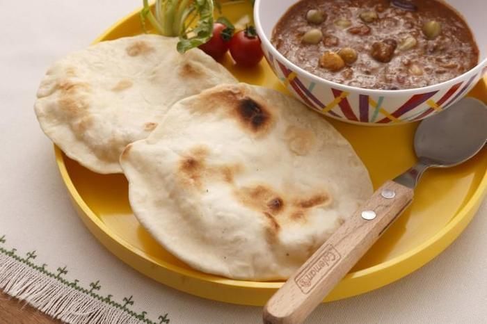 カレーとチャパティ