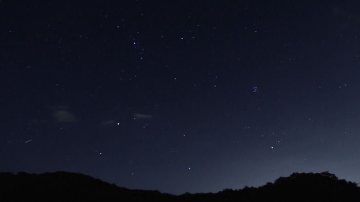 森と星空のヴィレッジの星空