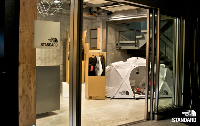 THE NORTH FACE STANDARD原宿店の外観