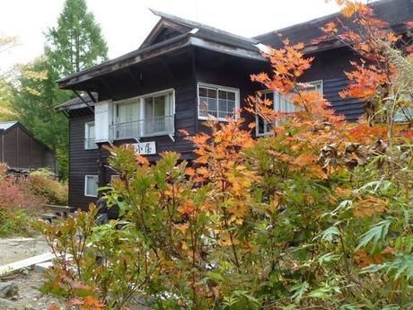 尾瀬の山小屋の外観