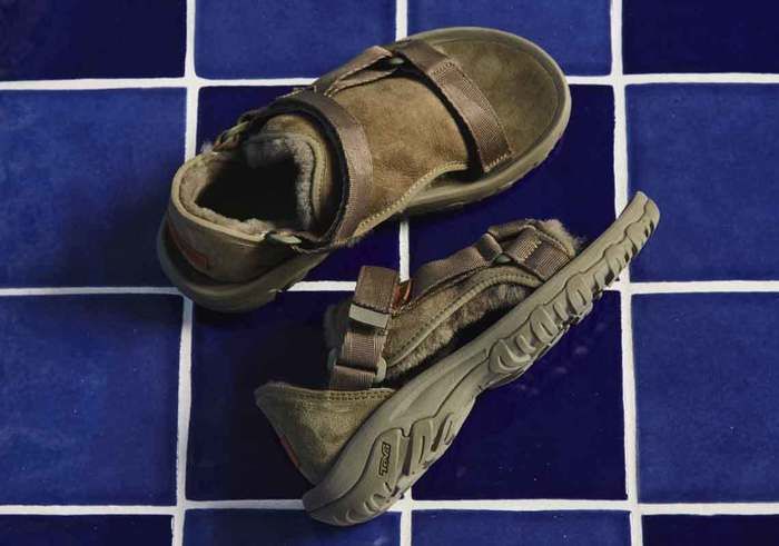 UGGとTEVAの特性が生かされたサンダル