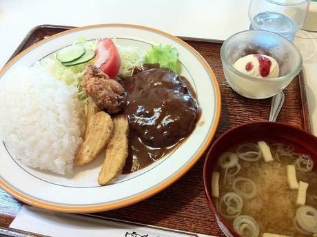 登山中に食べた写真