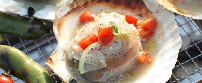 ホタテのイタリアングリル