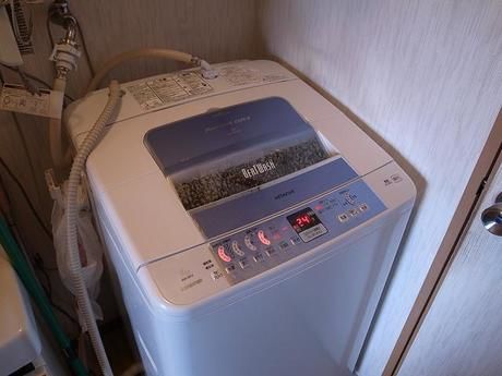 自宅の洗濯機