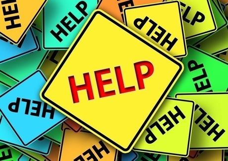 HELPの文字