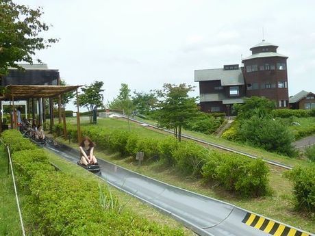 奥日立きららの里のわくわくスライダー