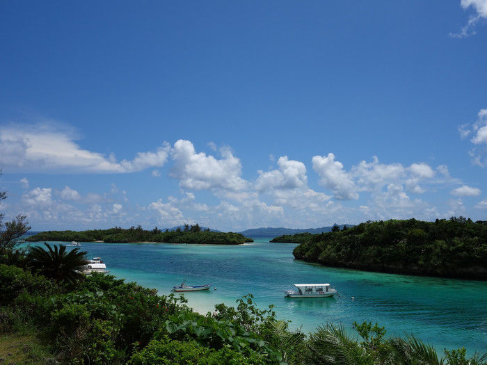 川平湾の美しい海