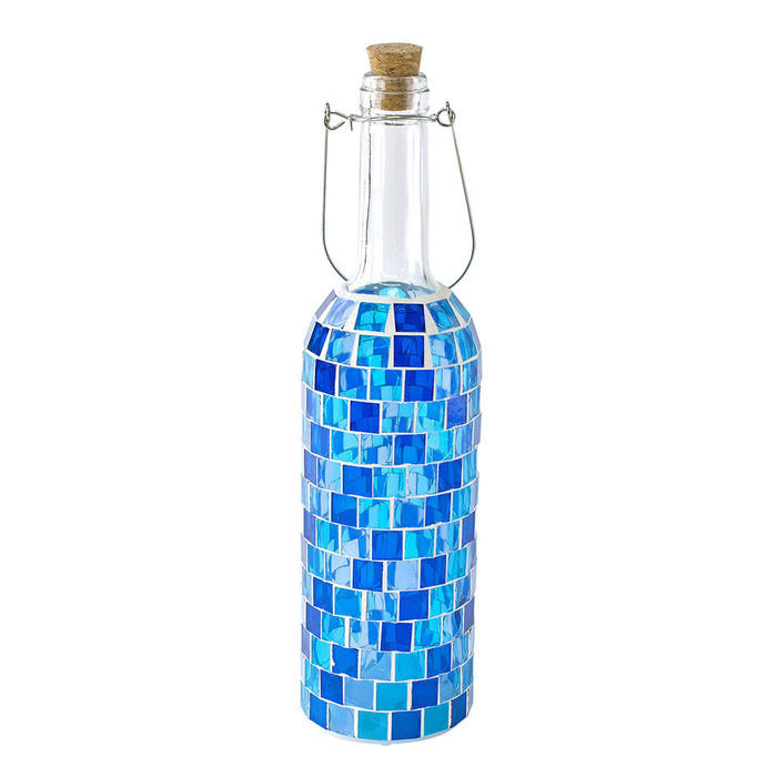 スパイスのMOSAIC BOTTLE LED LIGHT BLOCK BLUE