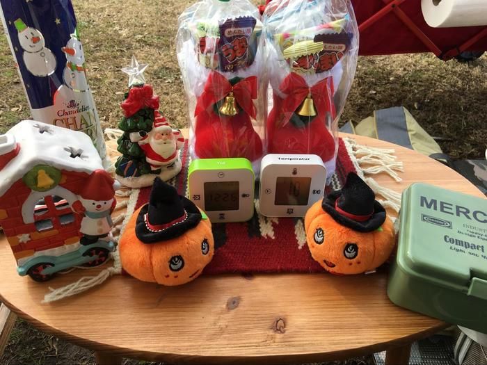 クリスマスやハロウィンの飾り