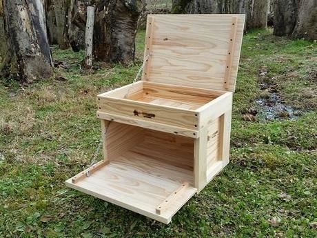 アイアールベース STACK 収納BOX hinge-woodcover