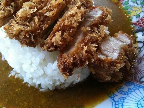 前橋市の豚肉のカツカレー