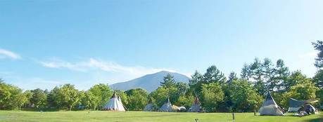 群馬県、北軽井沢スウィートグラスのキャンプ場