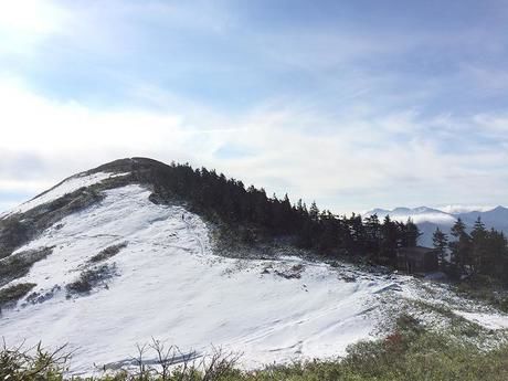巻機山の登山道、井戸尾根コース