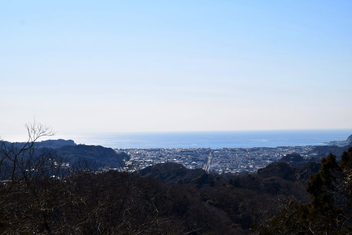 勝上献展望台からの景色