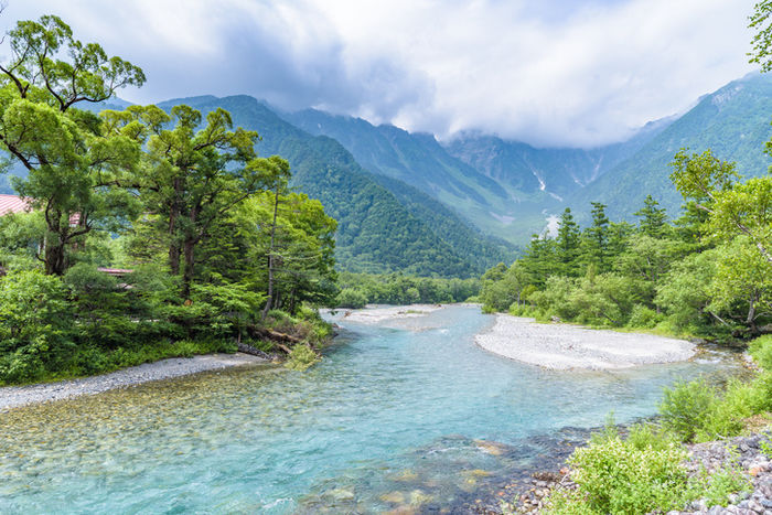 長野県の上高地