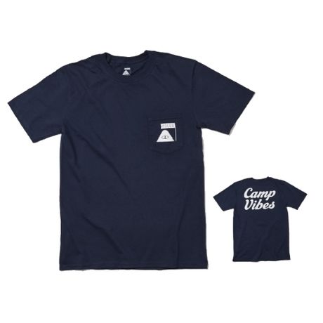 POLeR×GO OUT Camp Vibes Pocket Tee -GO OUT Version-
