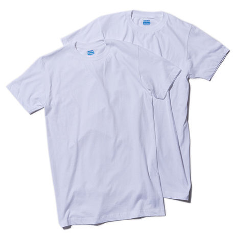 Healthknit×GO OUT CREW NECK SHORT SLEEVE 2P T-SHIRTS