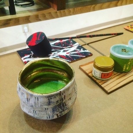 たてられた抹茶