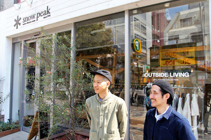 スノーピーク表参道店の外観