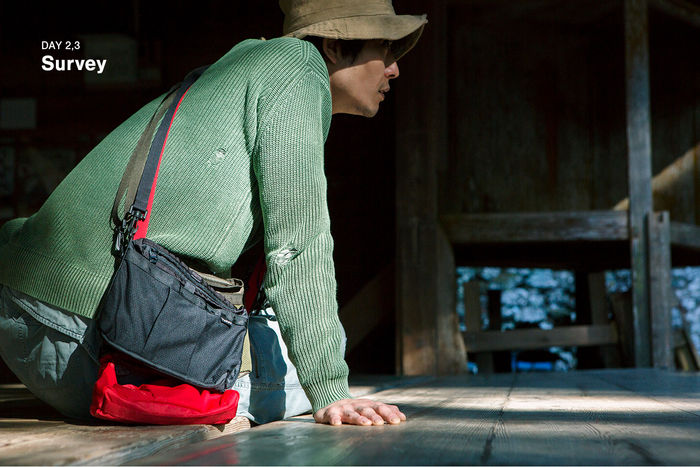 hoboのアイテムを身に着けた男性