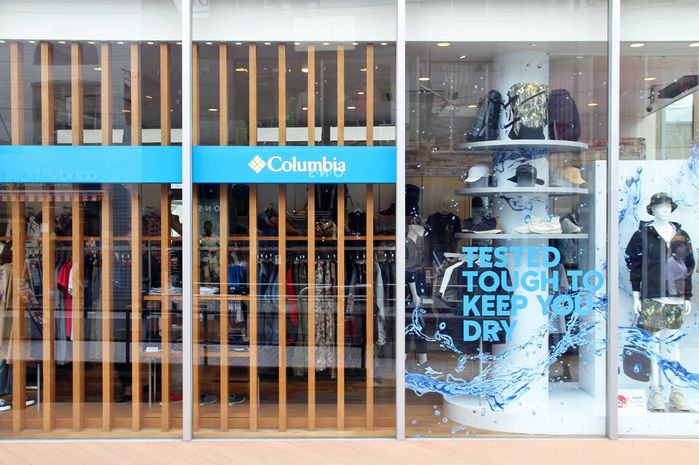 コロンビア原宿店の外観