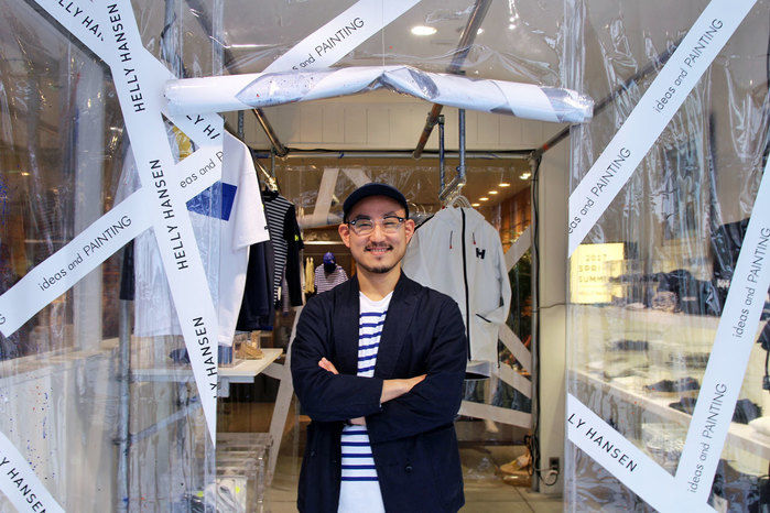 ヘリーハンセン原宿店のショップスタッフ蛯原さん