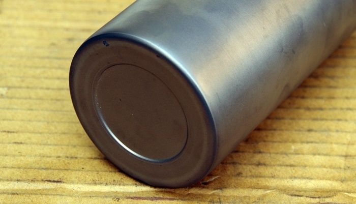 ベルモントの金属ボトルの底の形状
