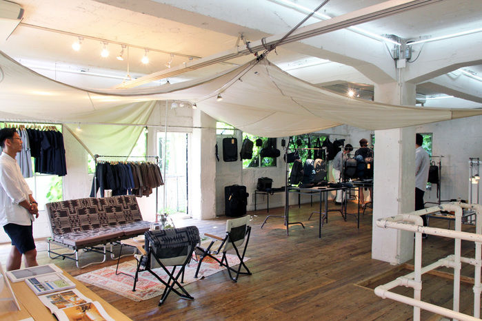 スノーピークアパレルの秋冬展示会