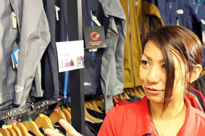 エルブレス町田店の店員、佐野さん