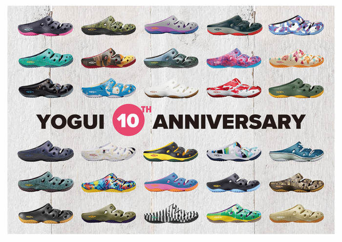 YOGUI10周年記念の広告