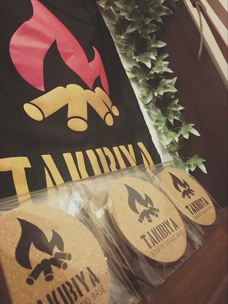 TAKIBIYAのオリジナルコースター