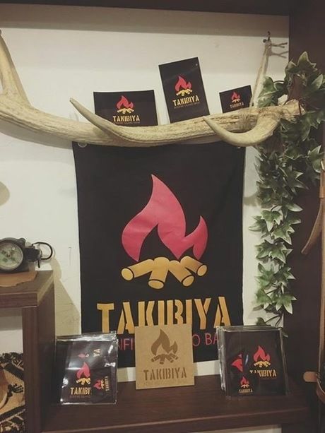 TAKIBIYAのオリジナルステッカー
