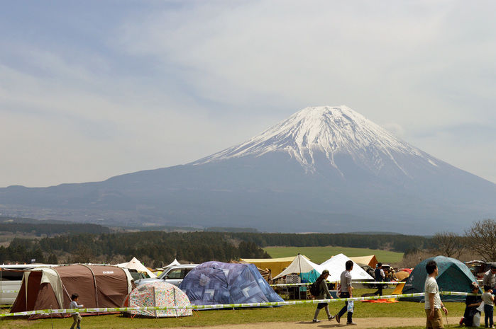 キャンプ場の様子