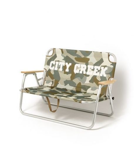 ニコアンド×コールマンのコラボギア、オリジナル CITY CREEK 2シーターベンチ