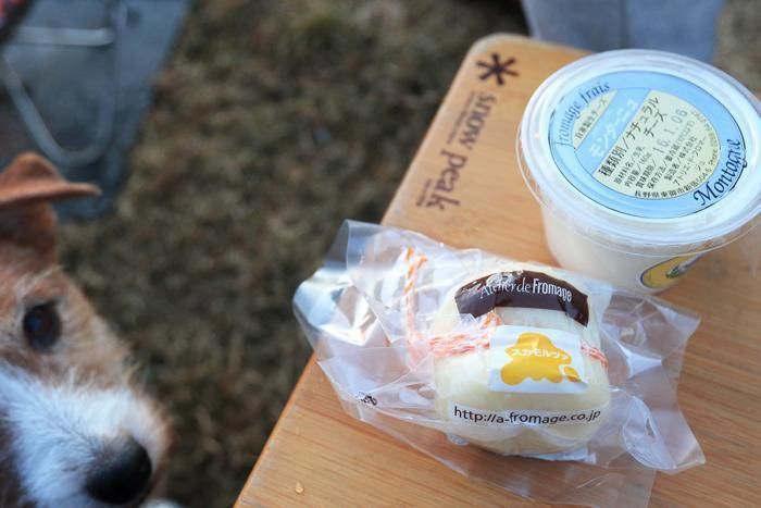 牧場で買ったチーズ