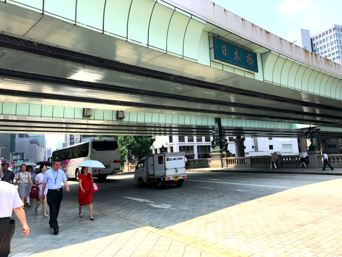 東京マラソンコースの日本橋