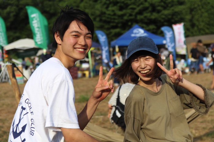 ピーナッツキャンプで恋が実った二人