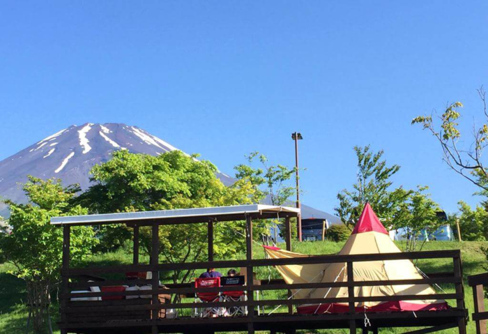 PICA富士西湖から見える景色