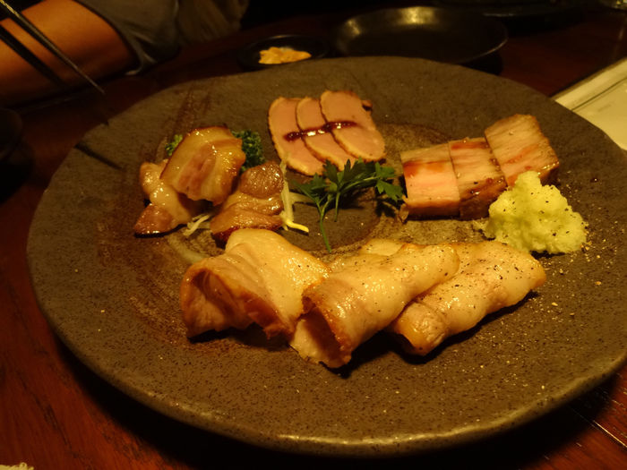 燻製にしたお肉