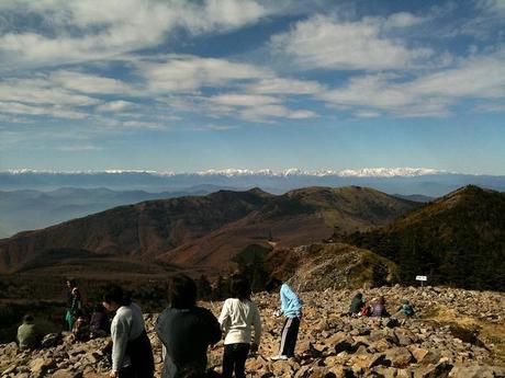 山頂からの広大な景色