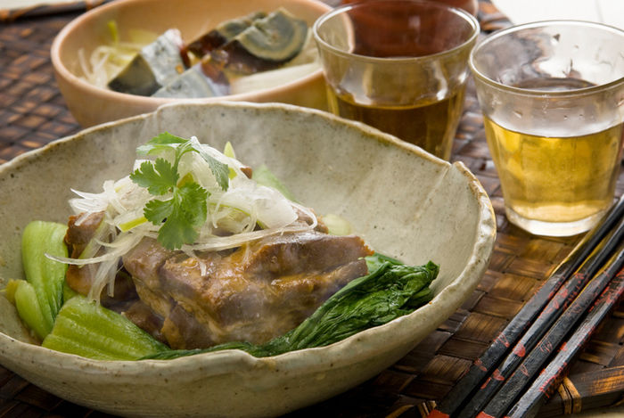 豚バラ肉のおろし煮
