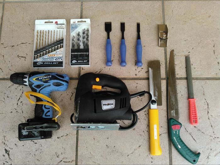 DIYに使用していうる工具一覧