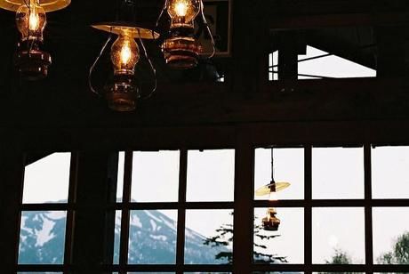 山小屋からの景色