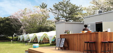 イーノの森BBQステーション in 夢の島マリーナ