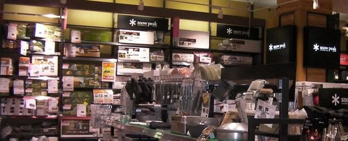 スノーピークストア Victoria越谷レイクタウン店
