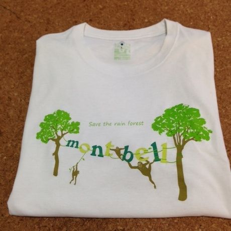 mont-bellのTシャツ